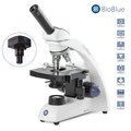 Euromex BioBlue 40X-1500X Monocular Portable Compound Microscope w/ 5MP USB 3 Digital Camera BB4240C-5M3
